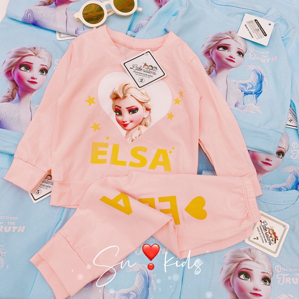 Bộ Elsa (basic) bé gái