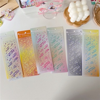 Sticker dream stars bling_Hình dán trang trí card