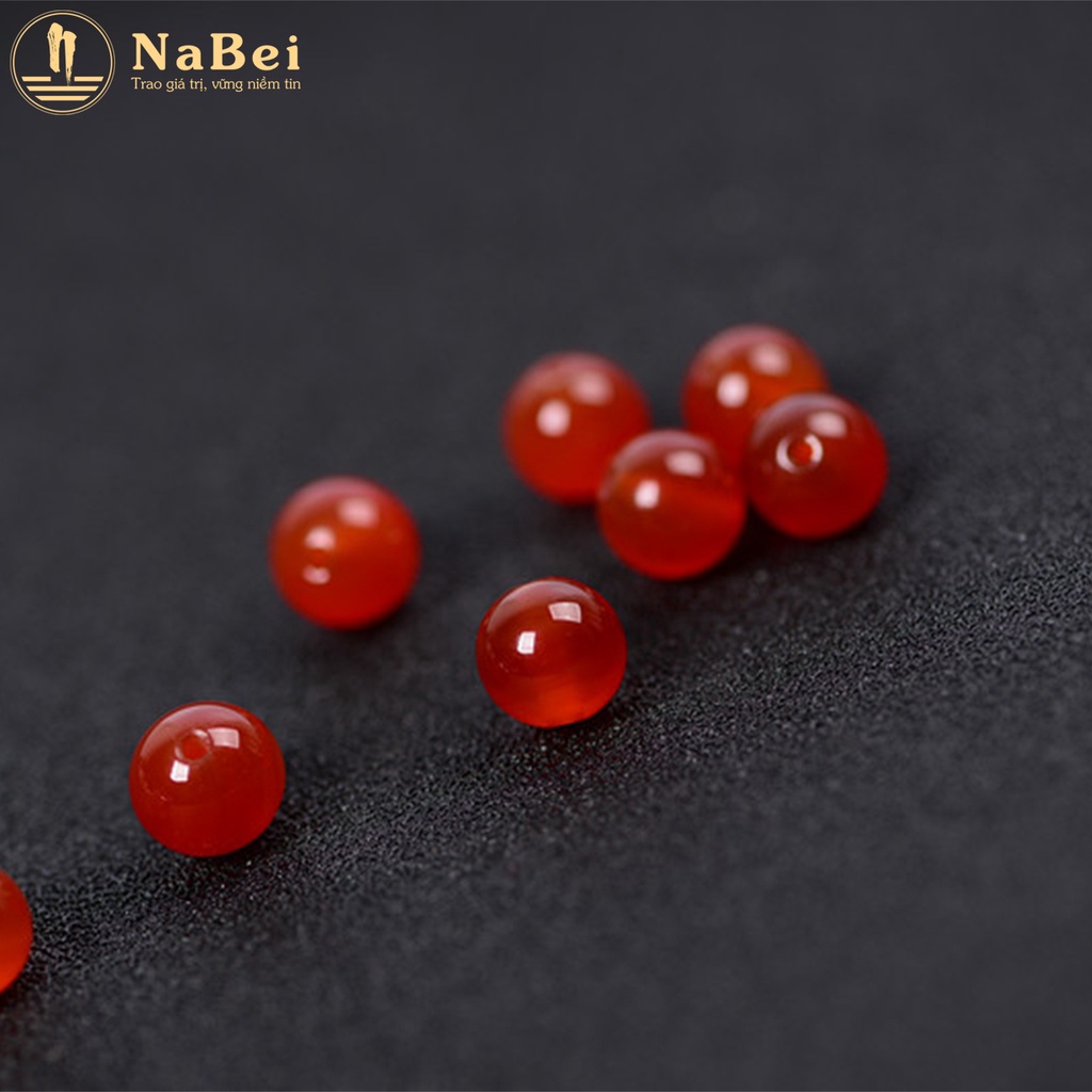 Charm Đá Mã Não Tự Nhiên Mix Vòng Tay Cho Nam Nữ Phù Hợp Mệnh Kim, Thủy, Mộc, Hỏa, Thổ NB306 - Phong Thuỷ NaBei Store