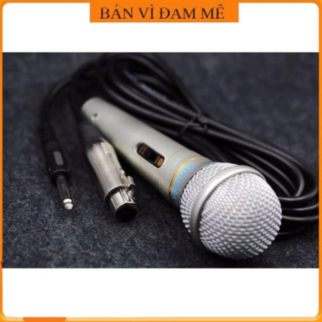 Micro Karaoke Chống Hú, Độ nhạy - hút âm cao - TOP Mic Hát Karaoke mẫu mới,Mic karaoke xingma. Bảo hành 1 đổi 1