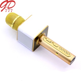 Micro hát karaoke SD 08 mic hát karaoke kiêm loa bluetooth
