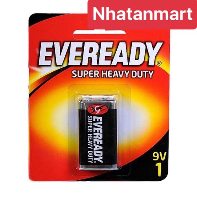 Pin Eveready Super Heavy Duty 1222 BP1 9V
