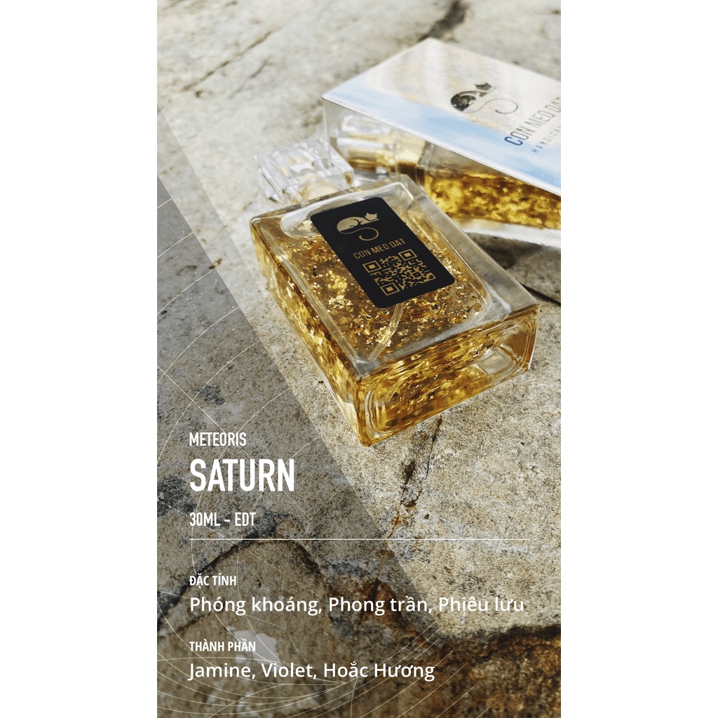 Meteoris Saturn - Nước hoa chế tác Con Mèo Đất