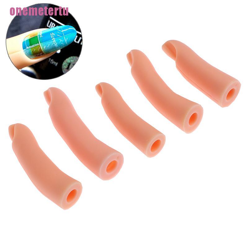 Set 5 Mô Hình Ngón Tay Giả Tập Vẽ Móng Nghệ Thuật