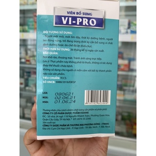 Viên bổ sung VI-PRO