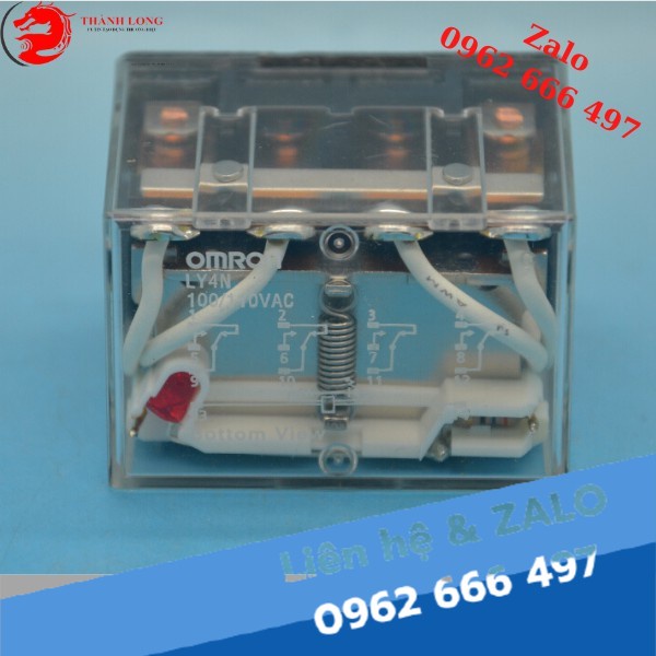 Relay trung gian Omron LY4N AC100/110