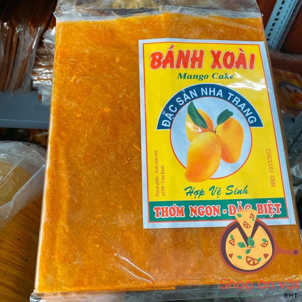 Bánh tráng xoài vuông chua chua ngọt ngọt bánh tráng xoài đặc sản Nha Trang - 14020080