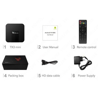 Box TV TX3 mini , Android TV Box HĐH 7.1