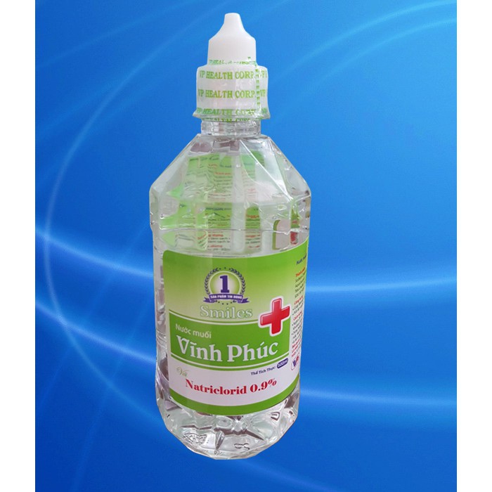 Nước muối sinh lý Vĩnh Phúc 500ml