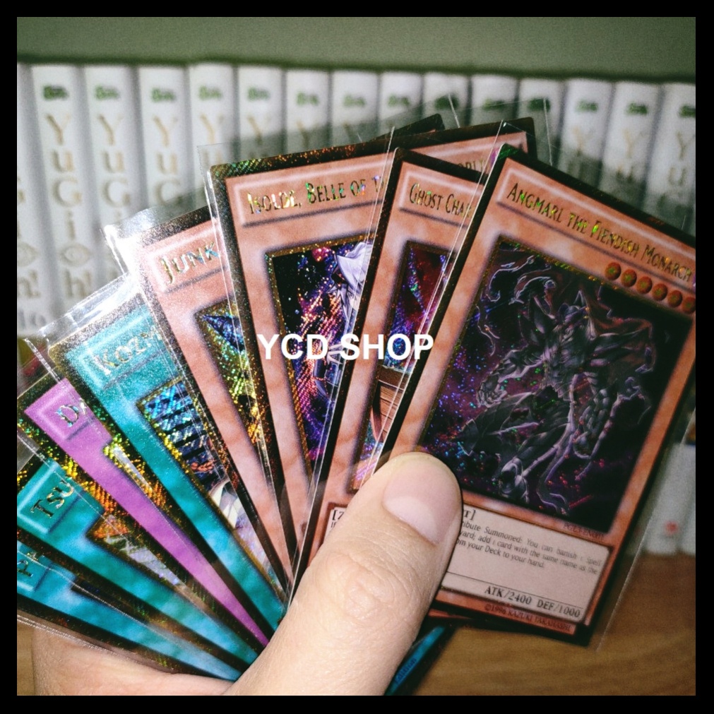 Thẻ bài yugioh chính hãng 1 card ngẫu nhiên Gold Rare  hay Gold Secret Rare (kèm sleeve bọc )