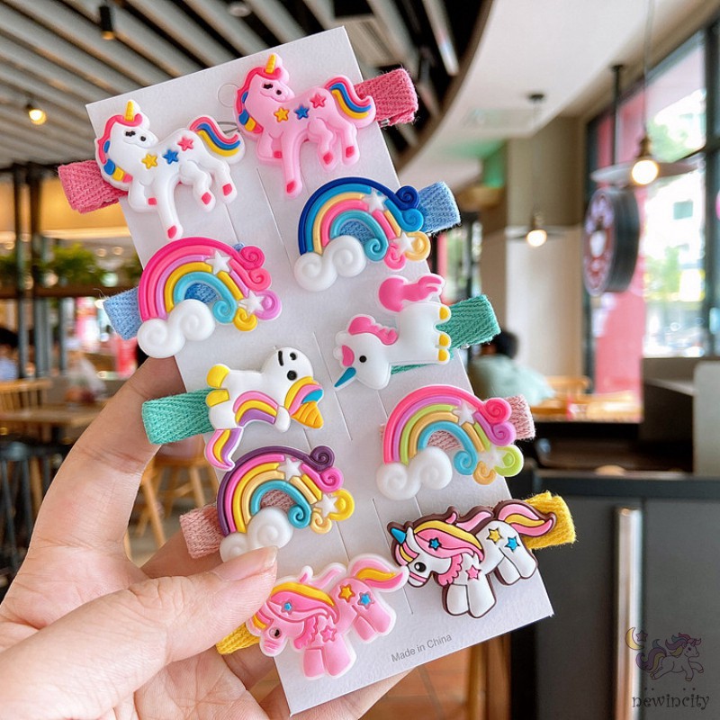 10 kẹp kiểu hoạt hình xinh xắn đáng yêu dành cho bé