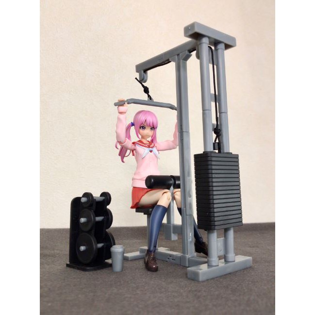 Đồ chơi mô hình 1/12 Dụng cụ Gym phụ kiện SHF figma Chính hãng