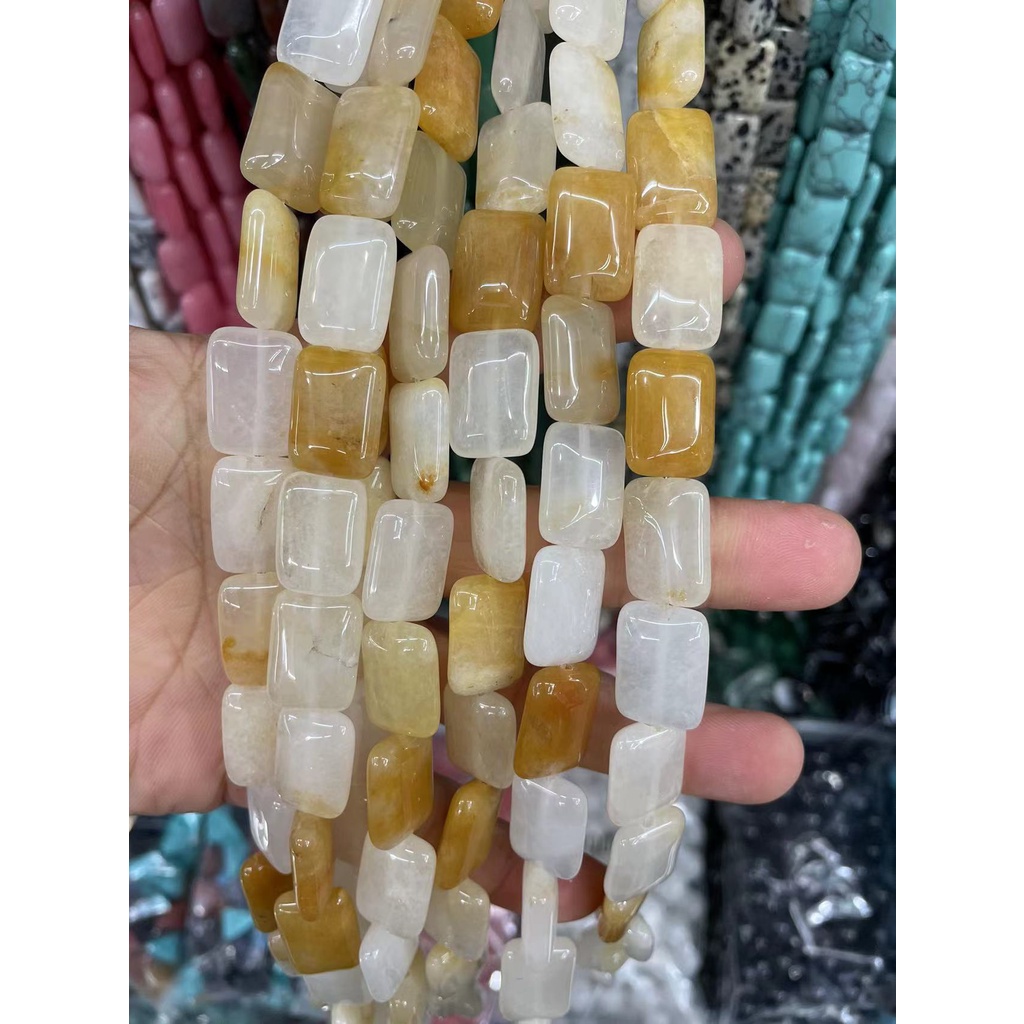 DIY Imitation Cube Stone Loose Beads For Making Accessoriesn 13*18mm