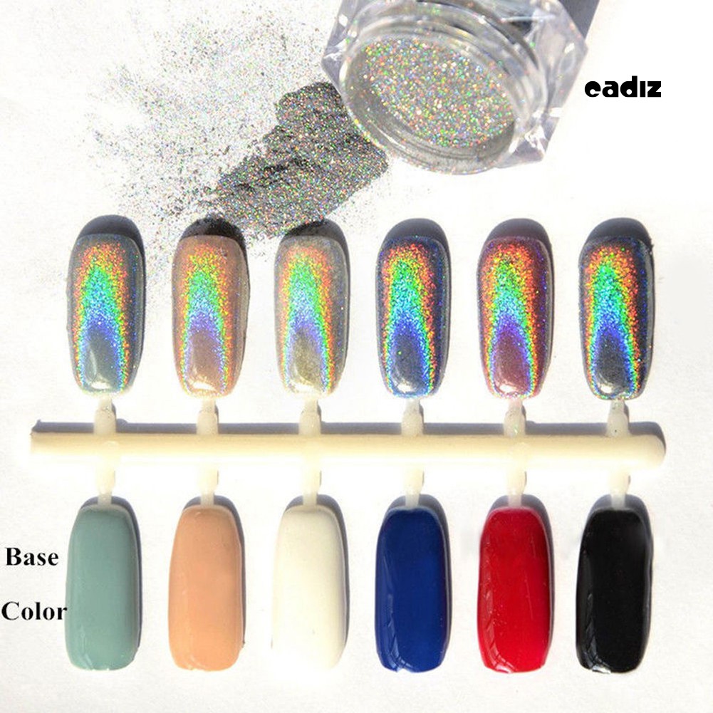 [Hàng mới về] Bột Trang Trí Móng Tay Lấp Lánh Thời Trang