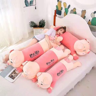 Gối ôm gấu bông hình heo 1m2