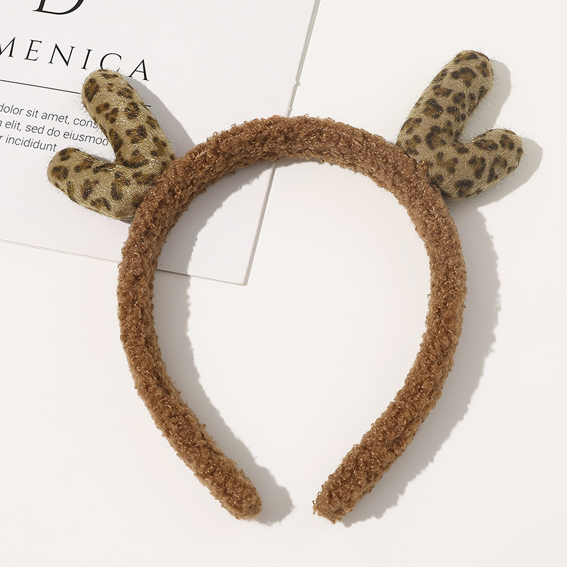 Băng Đô Cài Tóc Hình Sừng Tuần Lộc Giáng Sinh