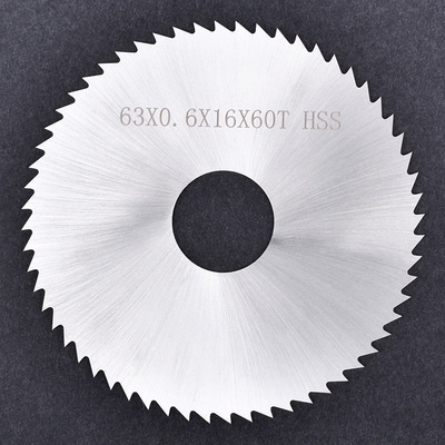 Dụng cụ Lưỡi cưa đường kính 63mm trong 16mm cắt gỗ nhựa mica kim loại mỏng HSS steel cutting blade