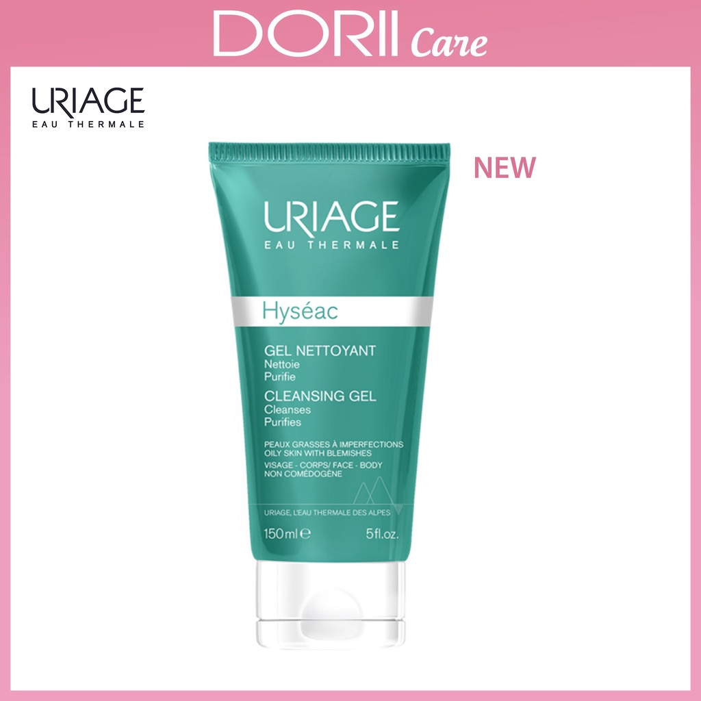 ✅  Gel Rửa Mặt Cho Da Nhờn Mụn, Da Hỗ Hợp Uriage Hyséac Gel Nettoyant 150ml