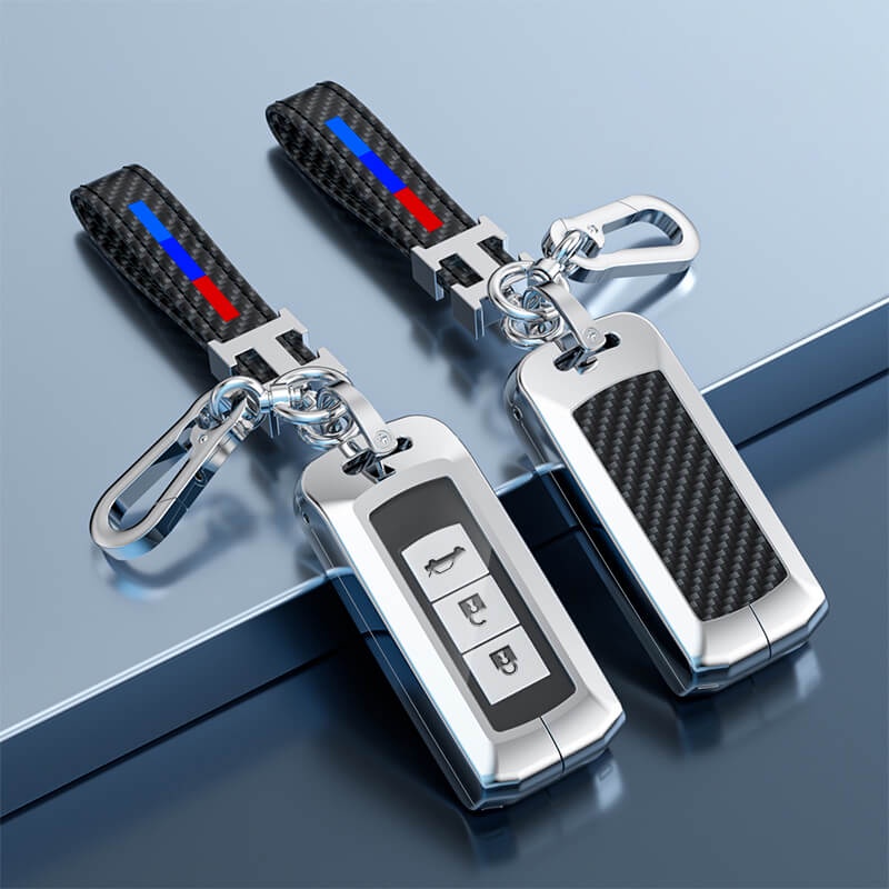 Vỏ Chìa Khóa Kim Loại Cho Mitsubishi Lancer Attrage Triton ASX Outlander Xpander Attrage