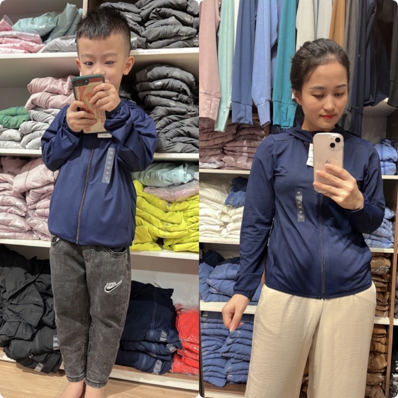 Áo chống nắng kid uniqlo nhâth auth mẫu mới 2022