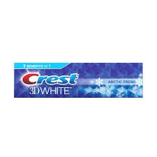 Kem Đánh Răng Crest 3D White Fluoride Mỹ, 5.4oz 153g,