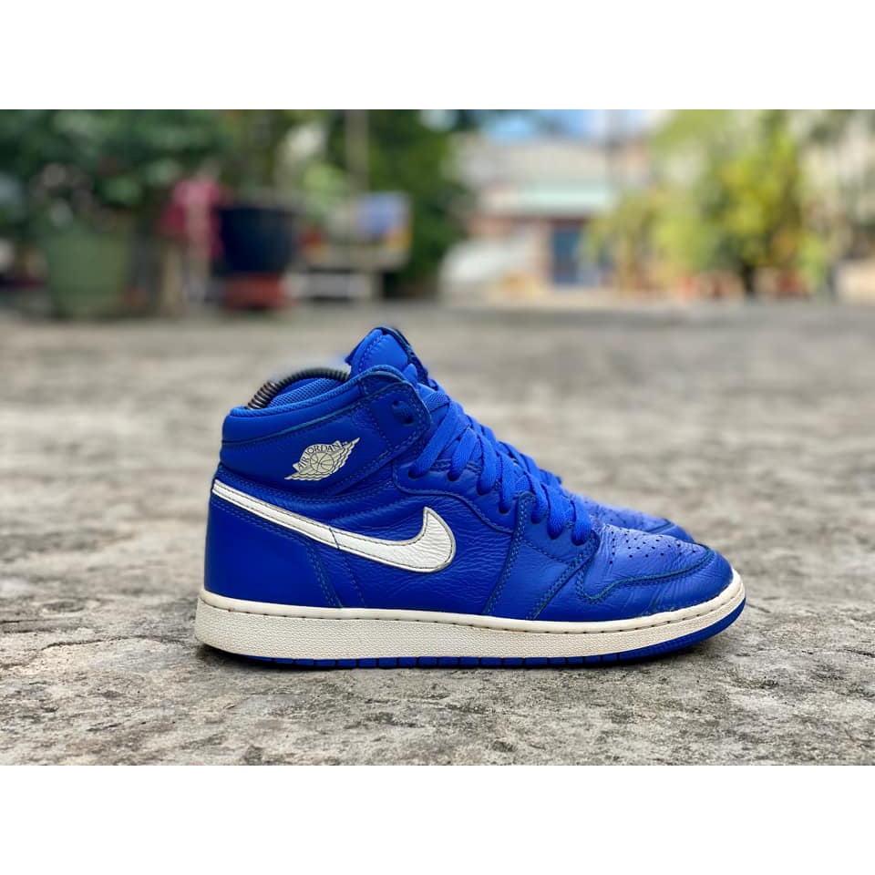 Giày Cũ Jordan 1 Retro High Hyper Royal Size 40 2hand chính hãng cam kết real trọn đời - Giày Cũ Sài Gòn