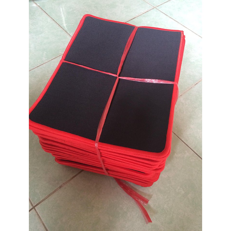 Combo 50 Bàn di chuột CHỐNG NƯỚC kích thước 25 x 32cm dày 4li chuyên dùng cho phòng game net