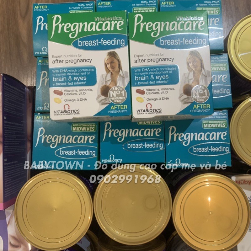 Vitamin tổng hợp Pregnacare Breast feeding Bú 84 viên Anh (Vitamin Bú)