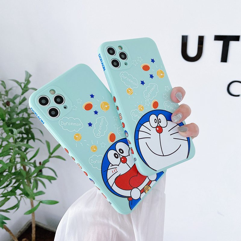 P50  Ốp Điện Thoại Doraemon Cho Samsung Galaxy A20 A205 M10S A30 A305 A21S A315F A50 A30S A51 M40S A52 A71 A72 5g 4g