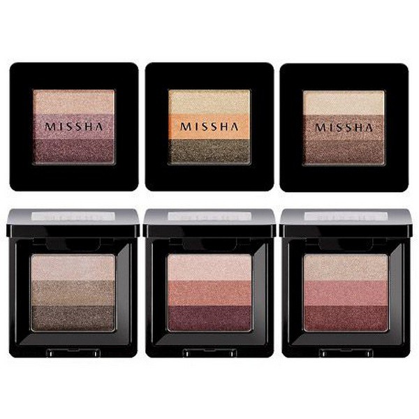 Phấn Mắt 3 màu Missha The Style Triple Perfection Shadow