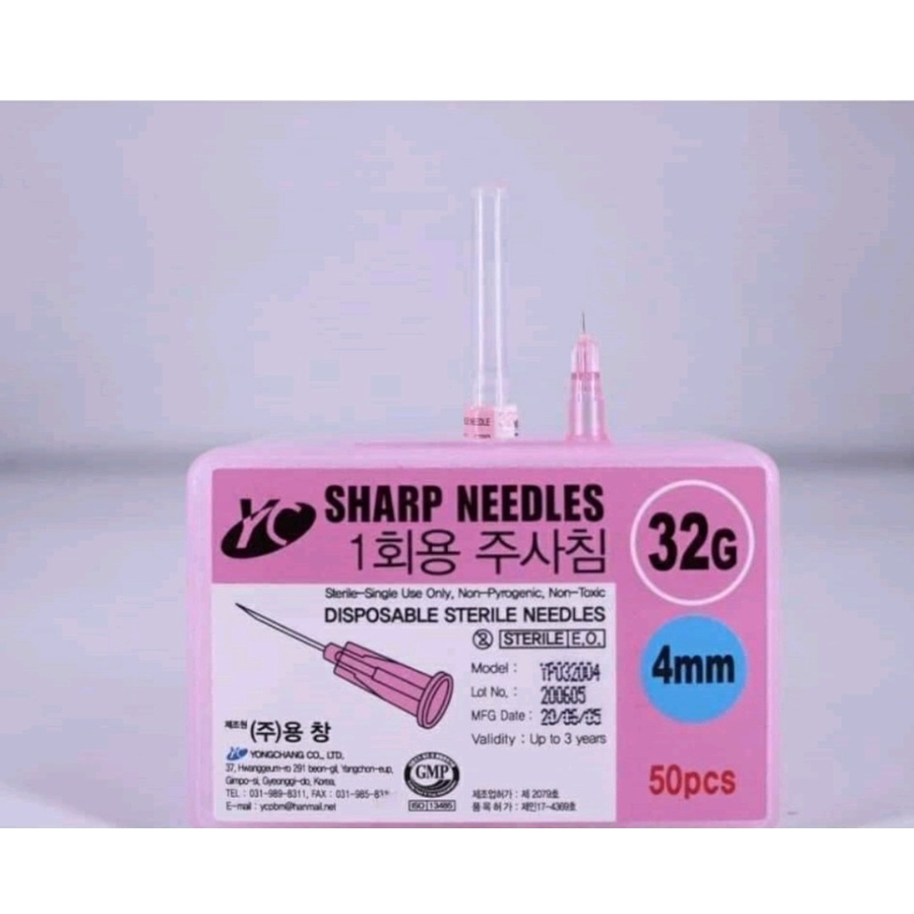Kim Tiêm Meso Kim Tiêm Dưỡng Chất Căng Bóng 32g -36g Sử Dụng Trong Spa Và Thẩm Mỹ Viện