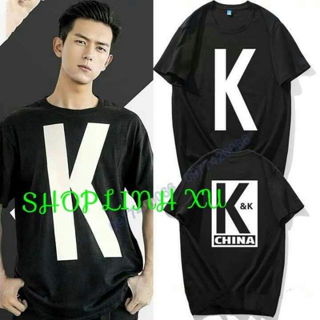 Áo thun K&amp;K CHINA -phim cá mực hầm mật in theo yêu cầu