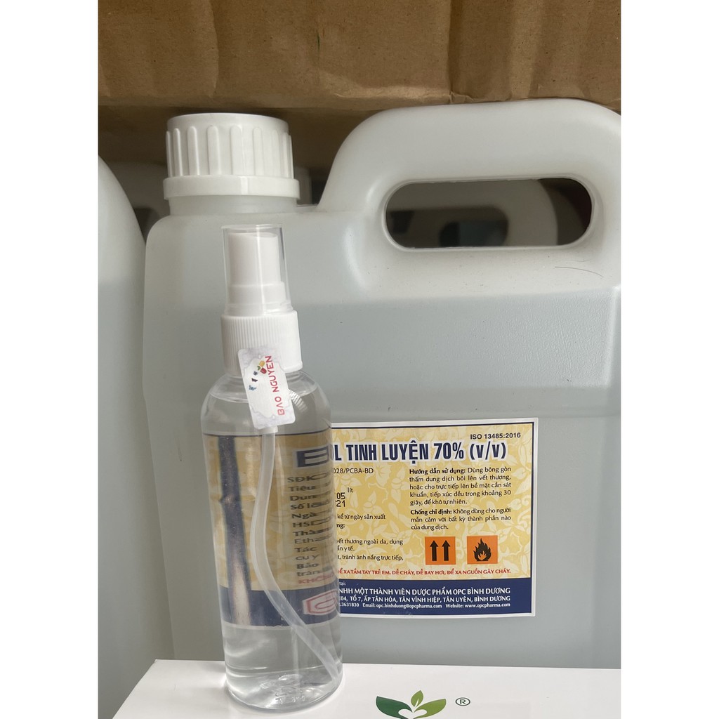 Chai cồn xịt 100ml,250ml, dùng sát khuẩn tay cho nhân viên văn phòng | BigBuy360 - bigbuy360.vn