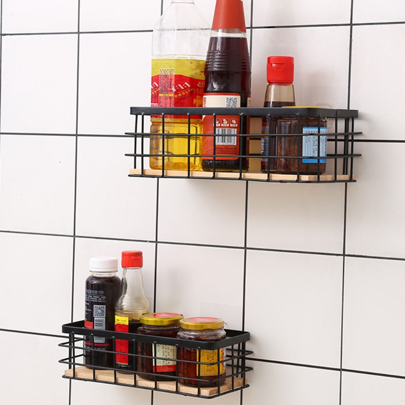 Giá Đỡ Treo Tường Nhà Tắm / Bếp Chất Liệu Sắt