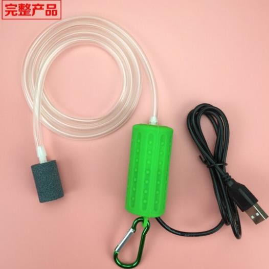 Máy sủi mini siêu êm- Sủi kết nối USB( Loại 1 vòi)