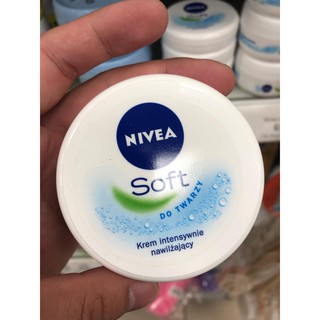 Sale 10% Kem dưỡng nivea soft 100-200