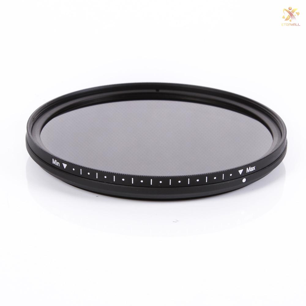 ET Fotga 72mm Slim Fader ND Lens Adjustable Variable Neutral Density ND2 to ND400 for  / 18-200  18-85