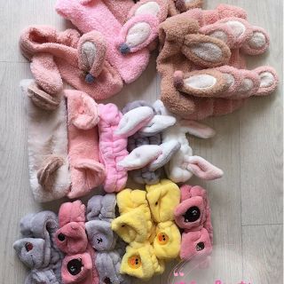 [Hàng đẹp, loại 1] Băng Đô Tai Thỏ Hạt Châu, Nơ Gấu Vịt