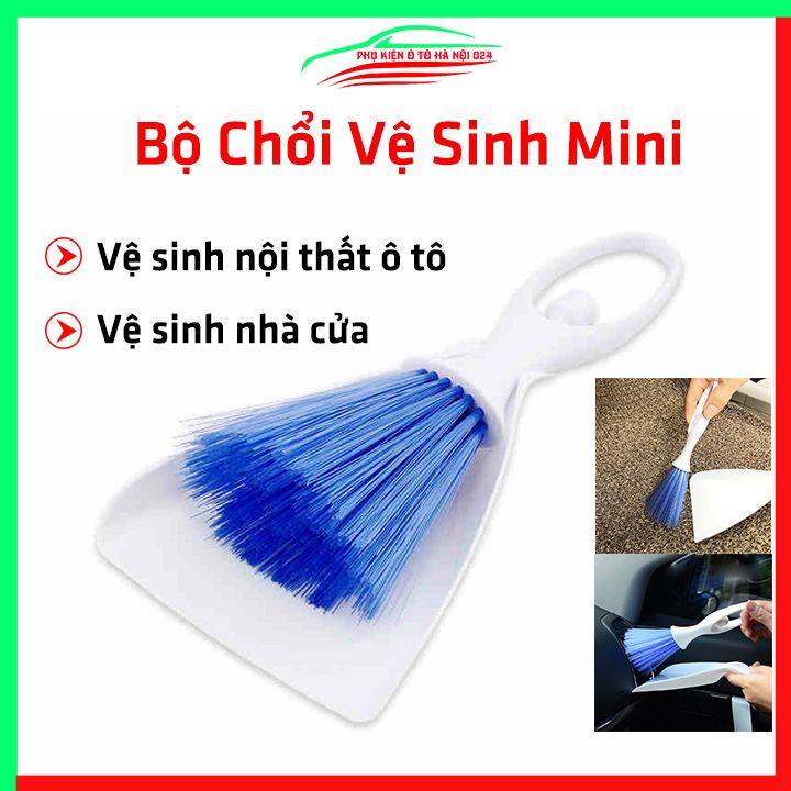 Bộ chổi xẻng mini dọn bàn thờ laptop và nội thất ô tô chất lượng cao