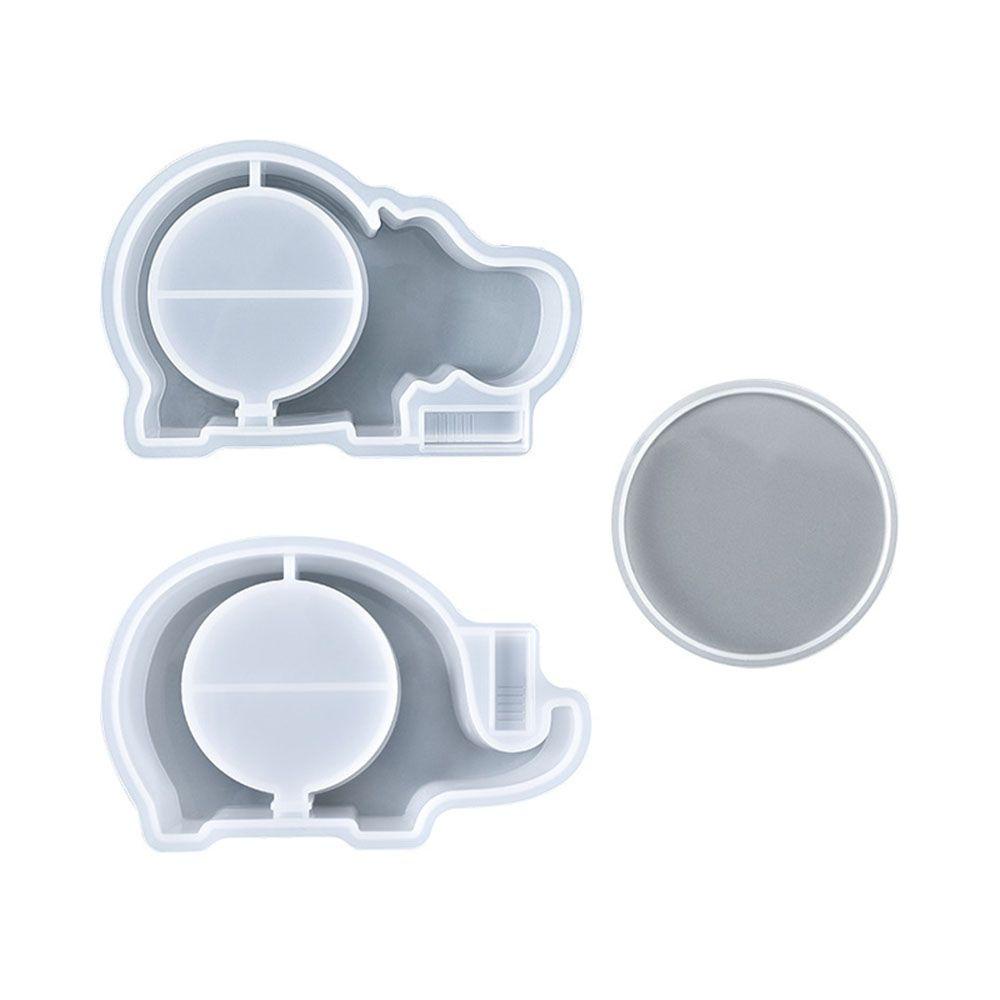 FOREVER Khuôn Silicone Làm Hộp Đựng Tiền Tiết Kiệm Hình Động Vật Đáng Yêu