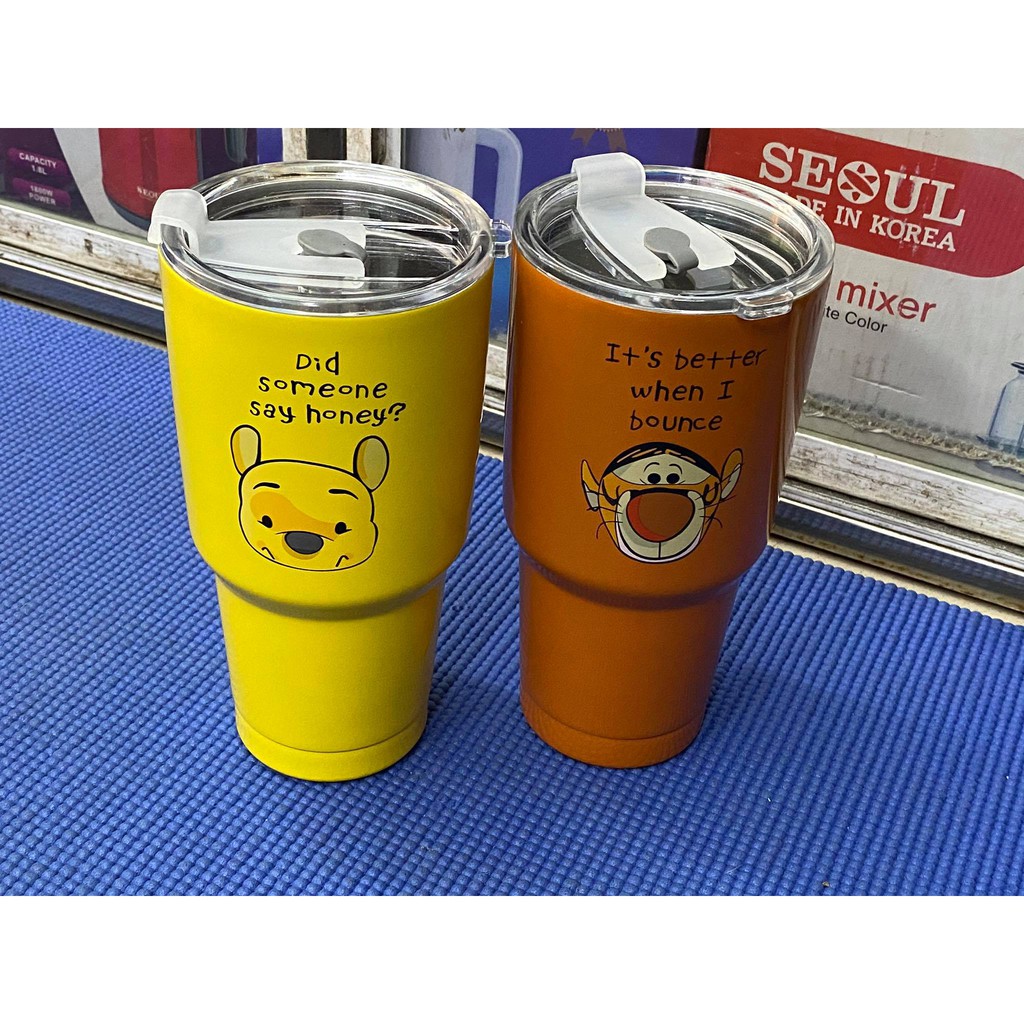 ca giữ nhiệt mặt gấu