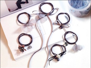 Set hộp 6 dây đôi cột tóc luxury