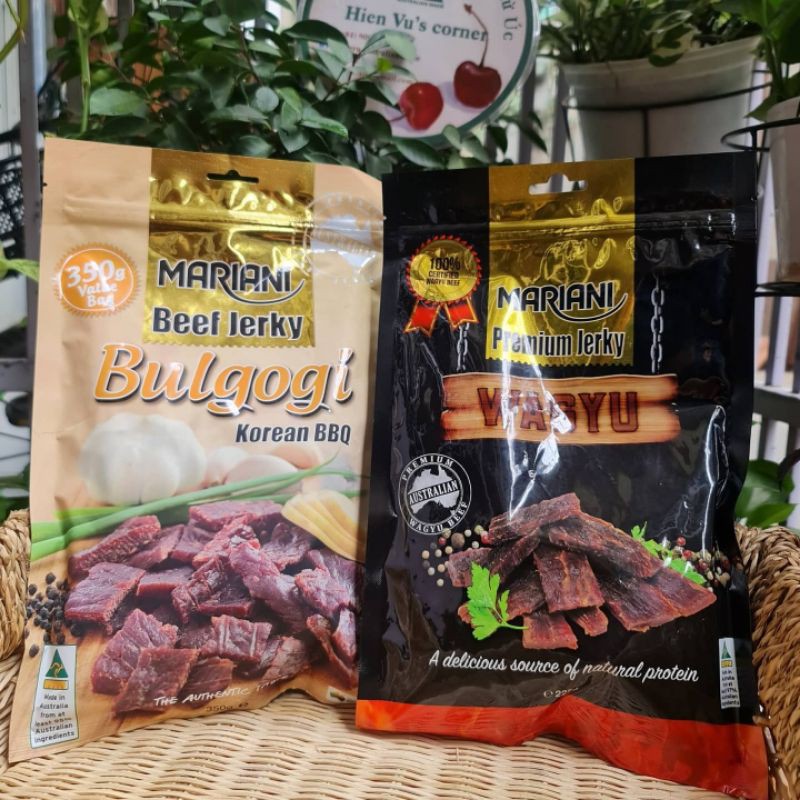 Thịt bò/heo khô Úc - Newzeland - Mỹ ( Mariani/ Jack Link's / Golden Island/ Hank's/ Kirland ) jerky | BigBuy360 - bigbuy360.vn