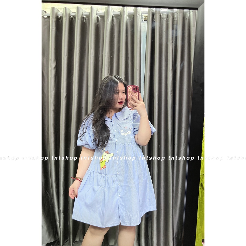 ĐẦM TAY PHỒNG VỊT GẤU [TNT SHOP BIGSIZE 60KG 90KG] | BigBuy360 - bigbuy360.vn