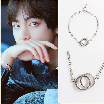 Vòng đeo tay BTS V Jin Tae Hyung Vòng tay thời trang Hàn Quốc