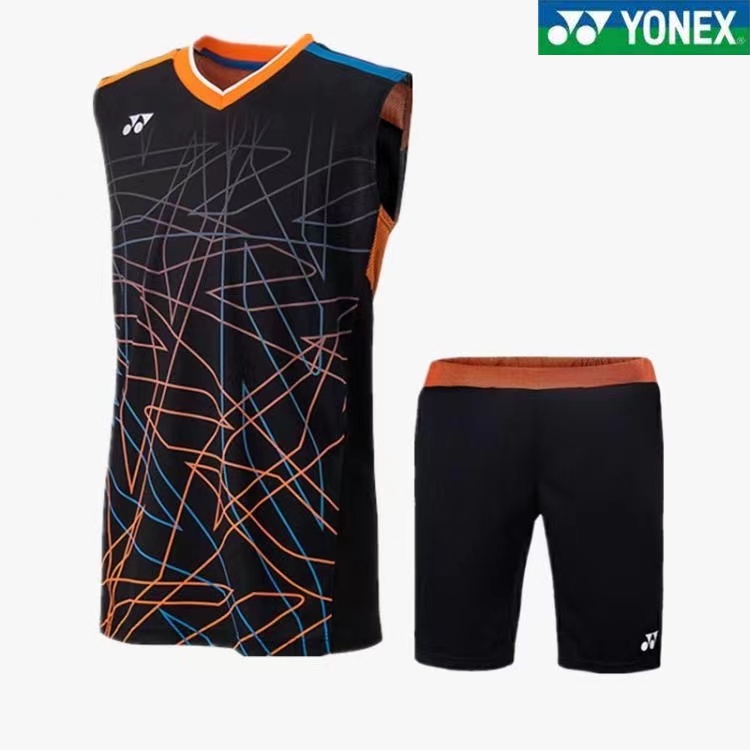 Áo Thun Ba Lỗ Tay Ngắn Đồng Phục Cầu Lông Cho Nam Nữ Lee Chong Wei