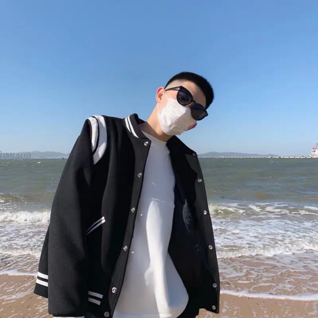 [Ảnh+Video thật] Áo Bomber Teddy Bóng Chày Sơn Tùng - Áo Khoác Chất Liệu Nỉ dày Mềm Giữ ẤM Thời Trang Hottrend 2023