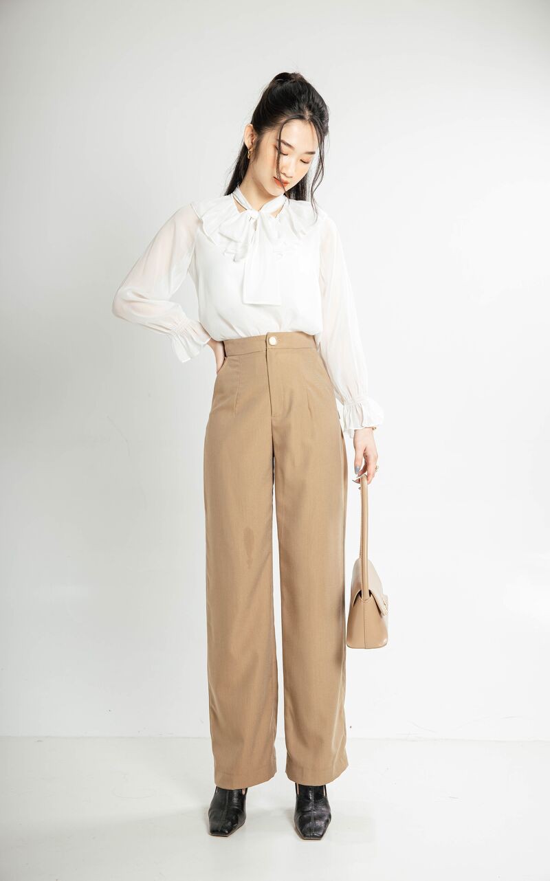 Quần ống suông 1C