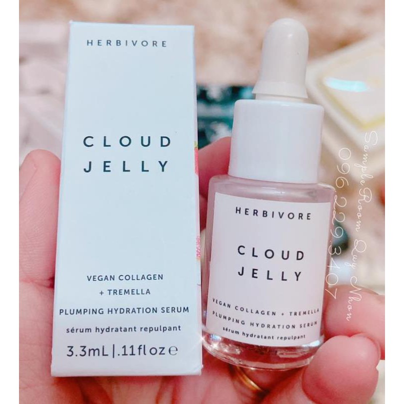 Serum dưỡng ẩm căng mọng Herbivore CLOUD JELLY Plumping Hydration