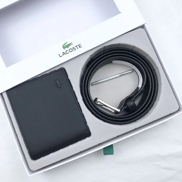 SET THẮT LƯNG + VÍ LACOSTE